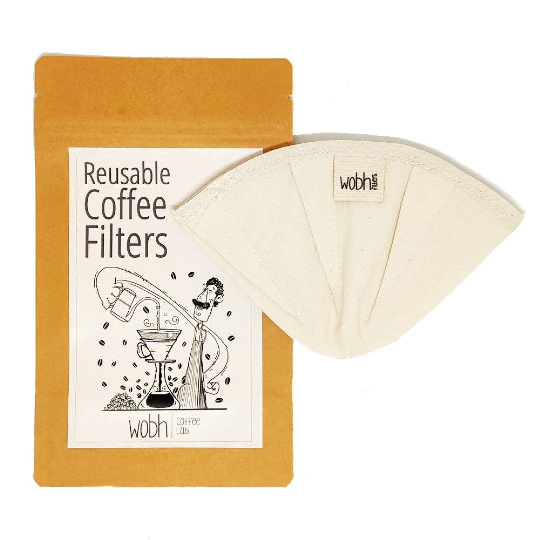 Wobh Filters | Fits Kalita® Wave 185, Flat Bottom Drippers | Pack of 1
