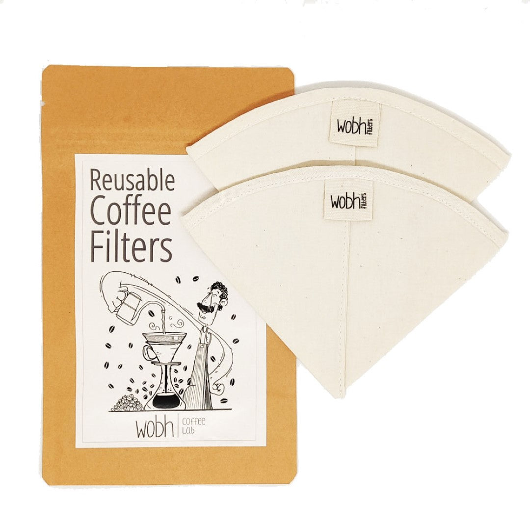 Wobh Filters | Hario® V60, Origami, Crystal Dripper Fit | Pack of 2